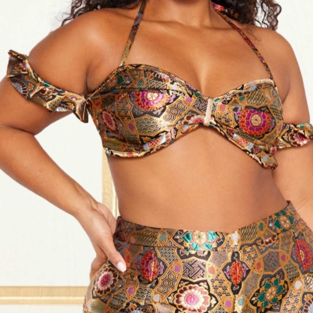 PLT Cold Shoulder Bralet